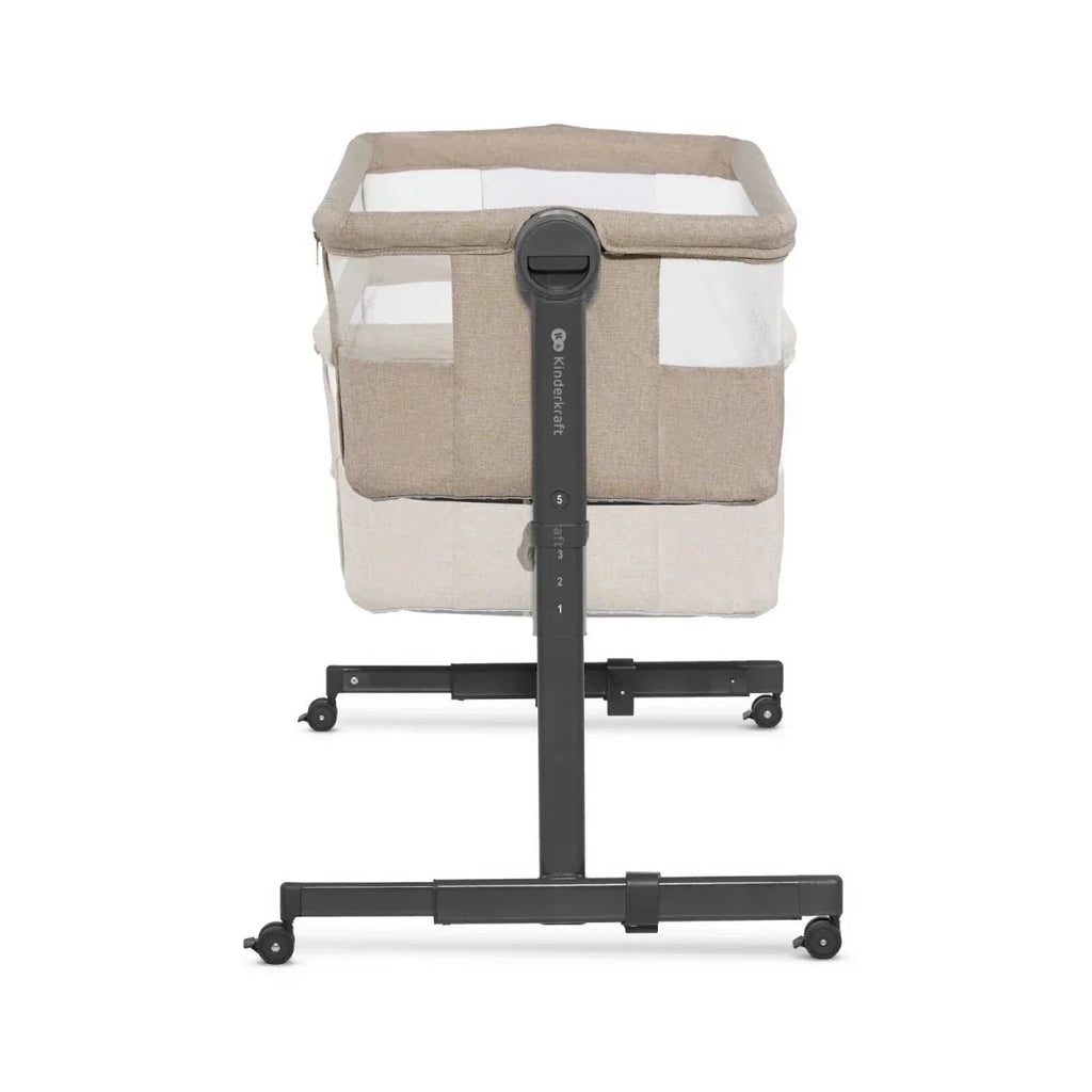 Kinderkraft Nestee Up 2 Bedside Crib - Beige
