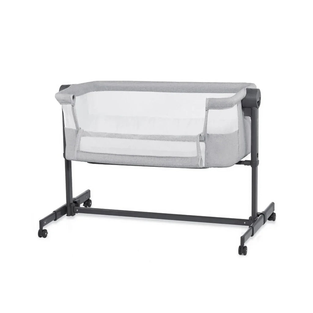 Kinderkraft Nestee Up 2 Bedside Crib - Light Grey