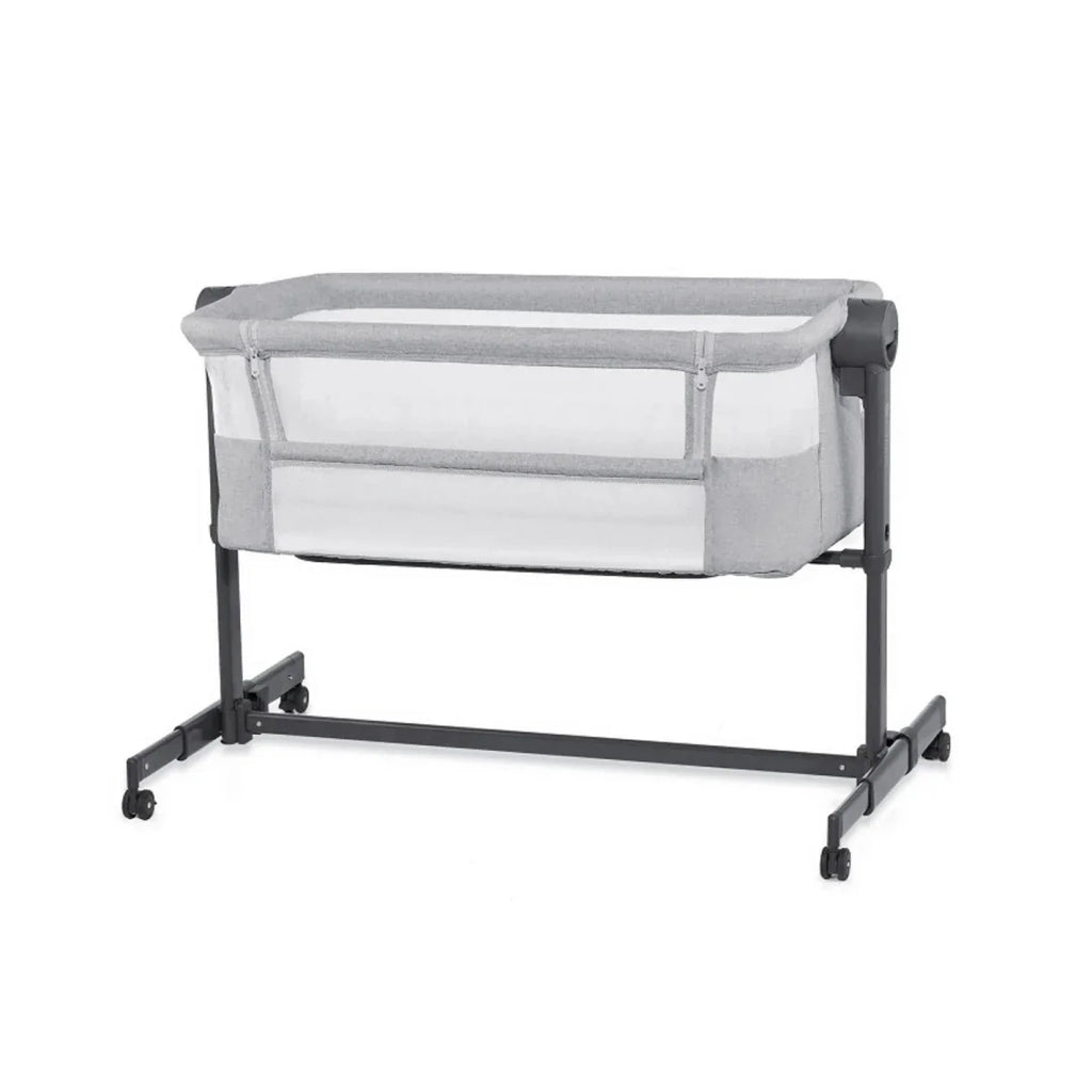 Kinderkraft Nestee Up 2 Bedside Crib - Light Grey