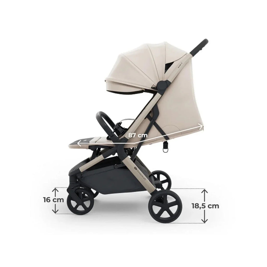 Kinderkraft Nubi 3 Stroller - Sandy Beige