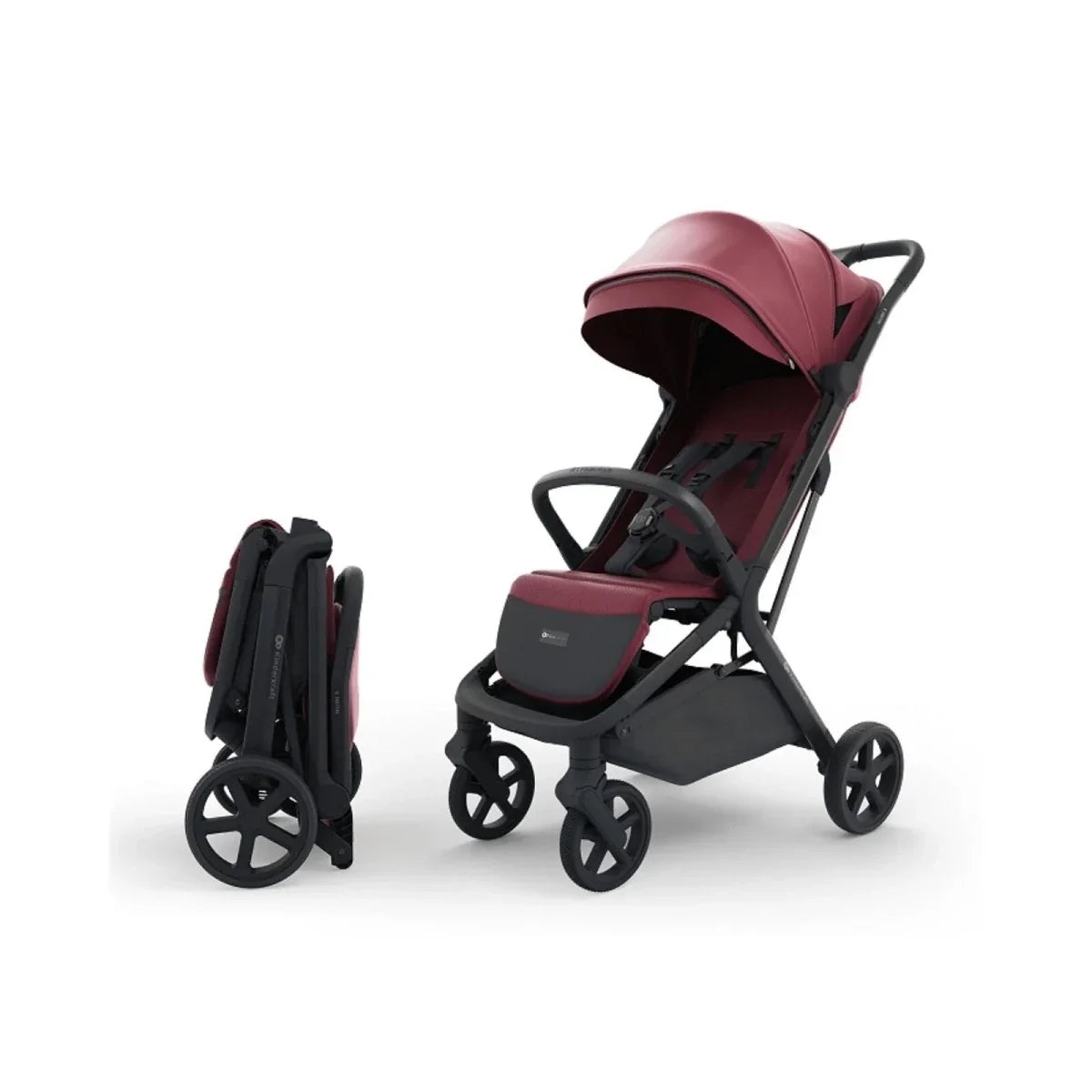 Kinderkraft Nubi 3 Stroller - Dark Ruby