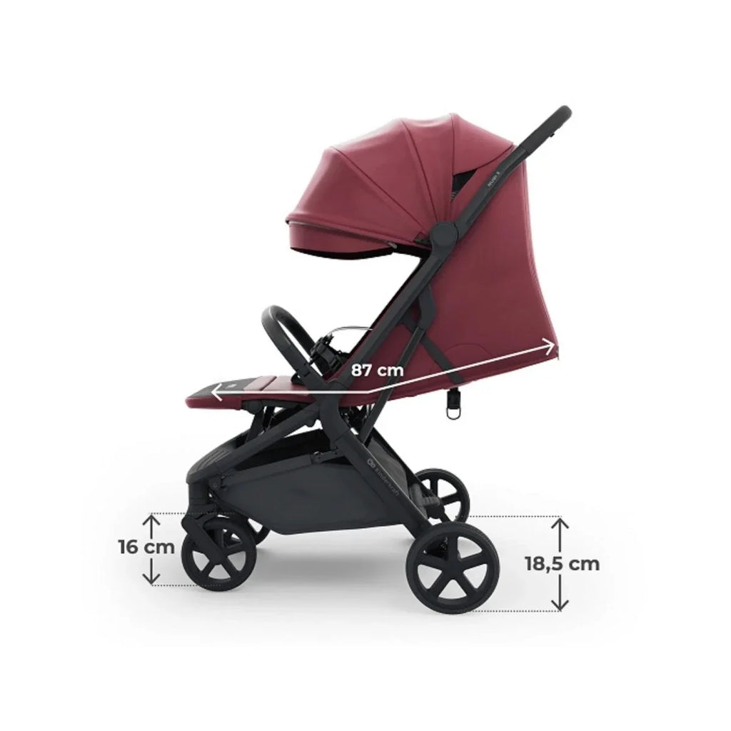 Kinderkraft Nubi 3 Stroller - Dark Ruby