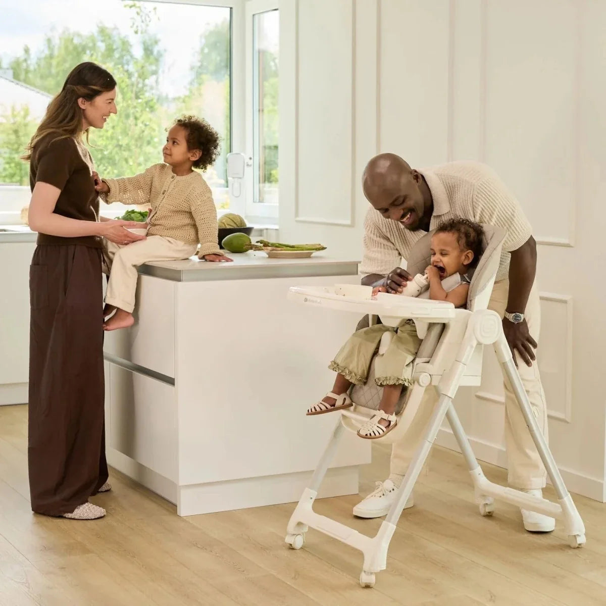 Kinderkraft Tulo 3-in-1 Highchair - Grey