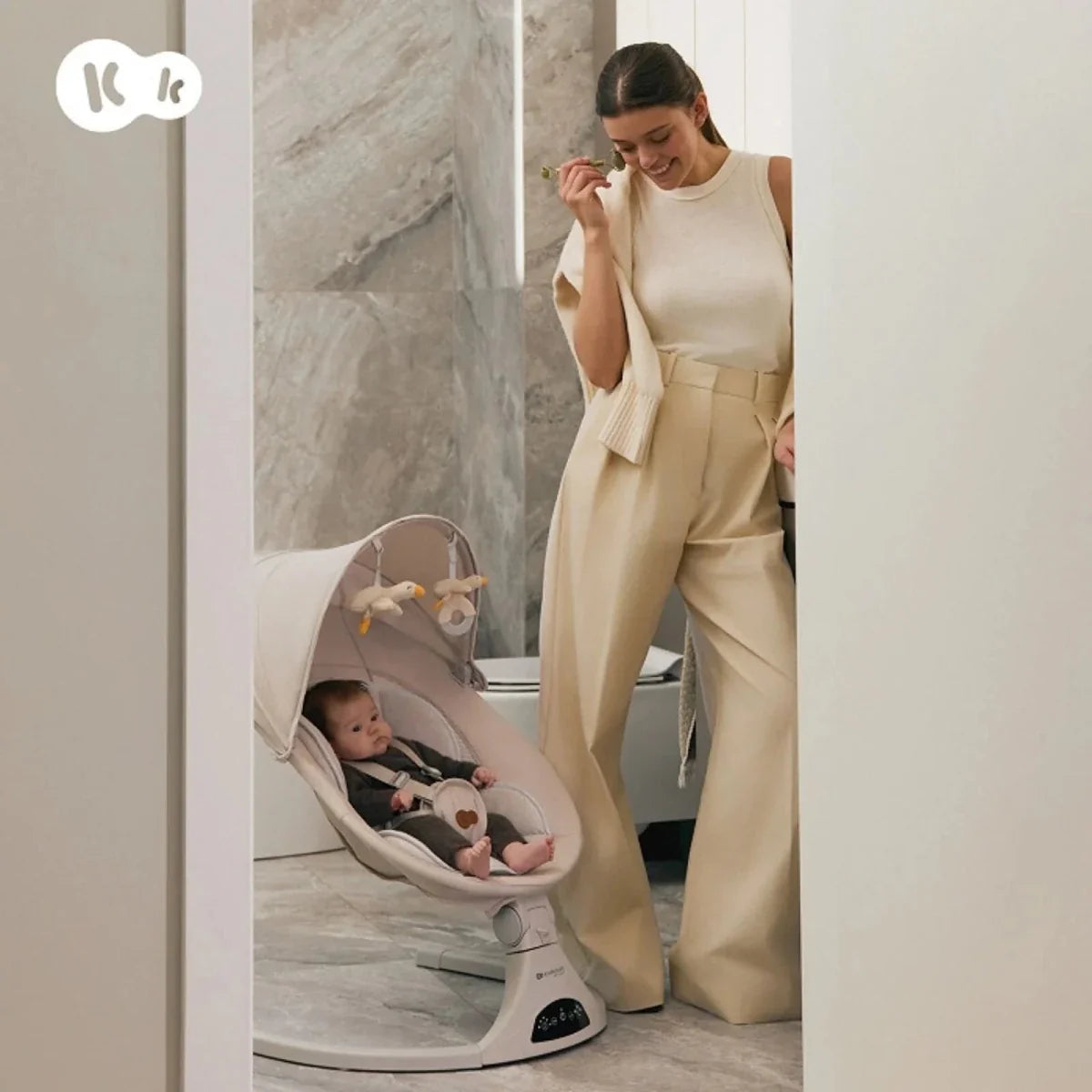 Kinderkraft Tulsy Swing - Beige