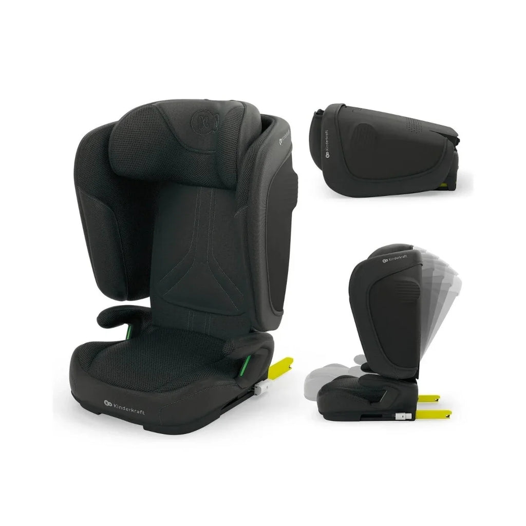 Kinderkraft UNITY 2 i-Size Group 2/3 Car Seat - Black