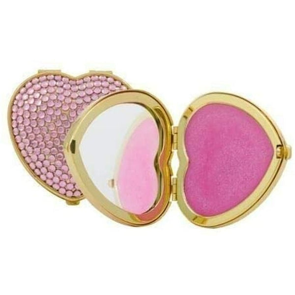 Katie Price Besotted Heart Shaped Crystal Mirror with Solid Perfume