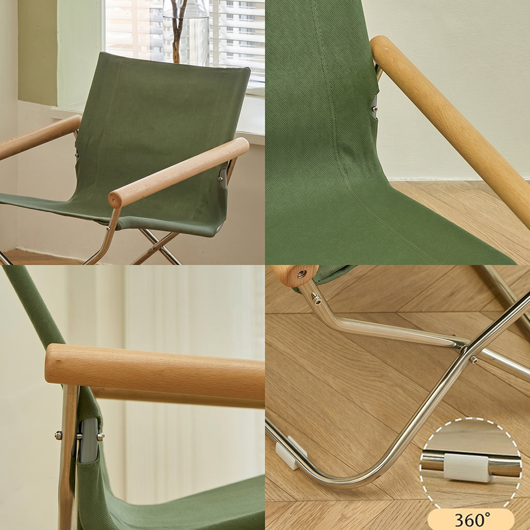 Kato Foldable Armchair, Stainless Steel