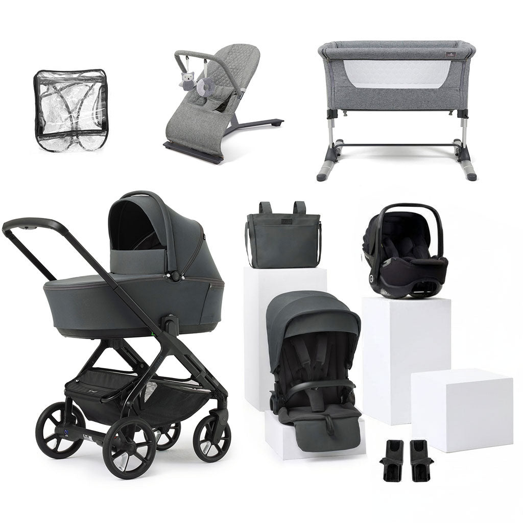 Jane Keep Trio Kombibaby 360 Lie-Flat Car Seat Travel System + Nursery Bundle