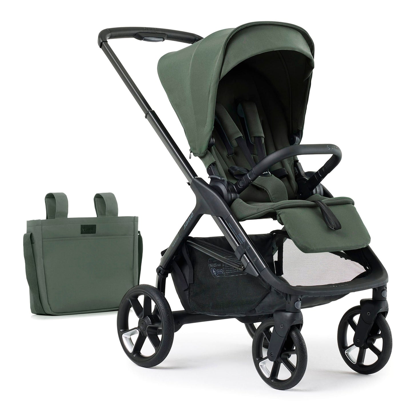 Jane Keep Trio Kombibaby 360 Lie-Flat Car Seat Travel System + Nursery Bundle