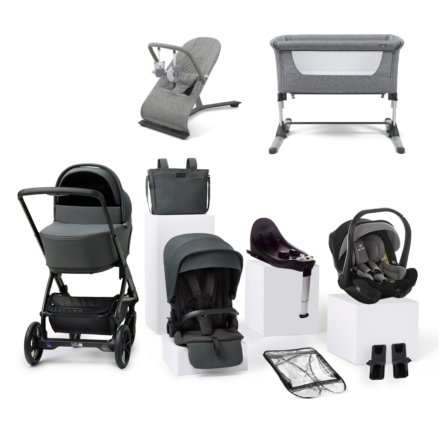 Jane Keep Trio Travel Carrier Travel System + Nursery Bundle