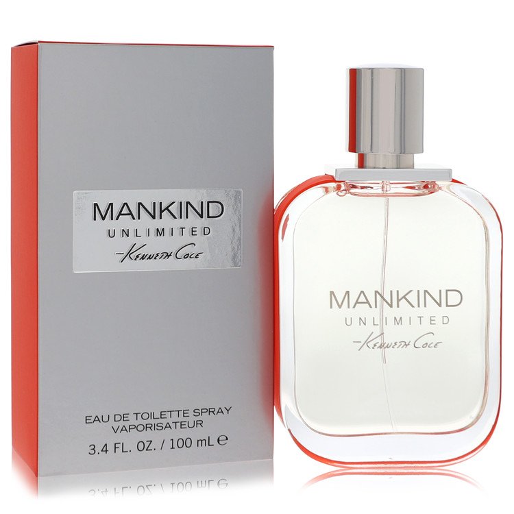 Kenneth Cole Mankind Unlimited Eau De Toilette Spray 3.4 oz (100 ml) for Men