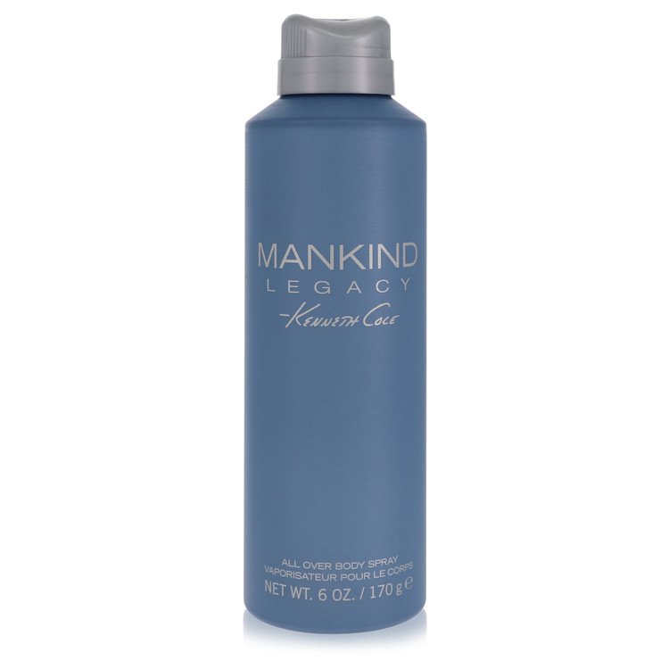 Kenneth Cole Mankind Legacy Body Spray for Men, 6 oz / 177 ml