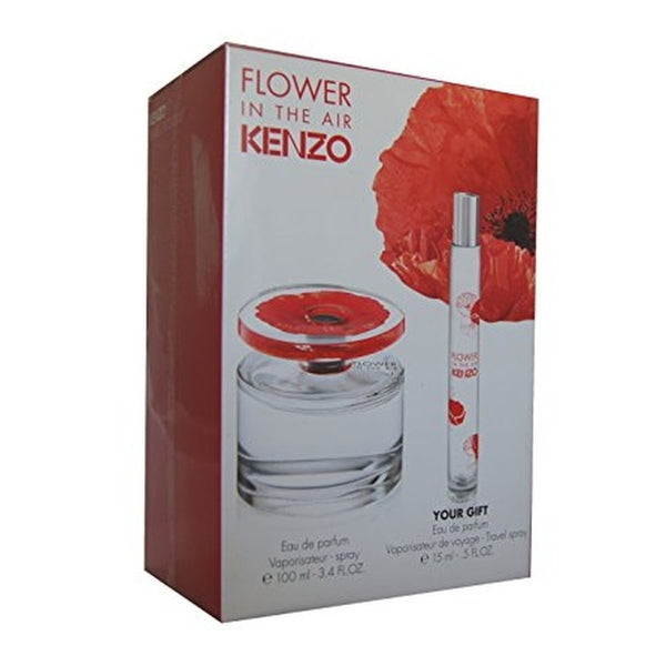 Kenzo Flower In The Air Gift Set 100ml EDP + 15ml EDP