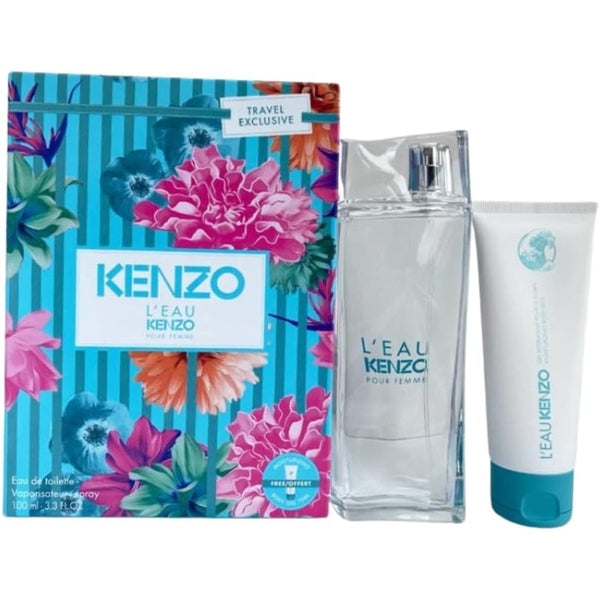 Kenzo L'Eau Par Kenzo Gift Set 100ml EDT + 75ml Body Gel