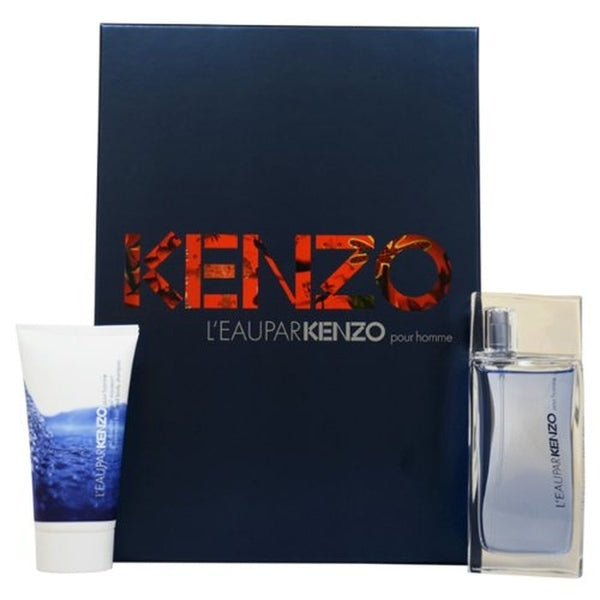 Kenzo L'Eau par Kenzo pour Homme Gift Set 50ml EDT + 50ml Shower Gel