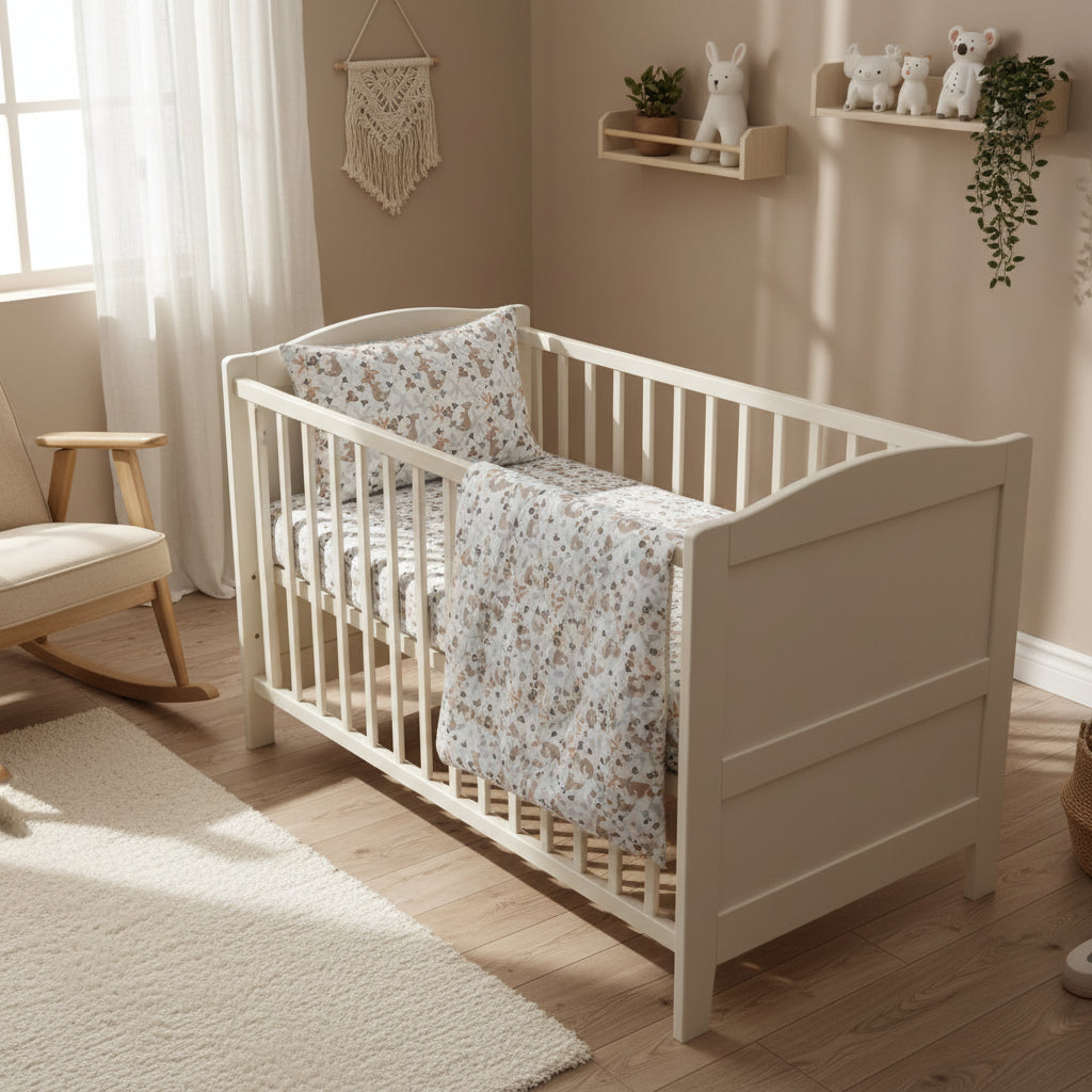 Koalaroo Organic Cotton Junior All-in-One 4.0 Tog Quilt Bedding Set