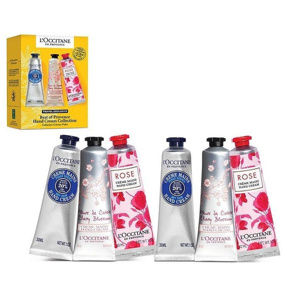 L'Occitane en Provence Best Of Provence Hand Cream Collection Gift Set 6 Pieces