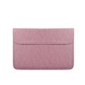 PU01S PU Leather Horizontal Invisible Magnetic Buckle Laptop Inner Bag for 14.1 inch laptops, 14.1 inch