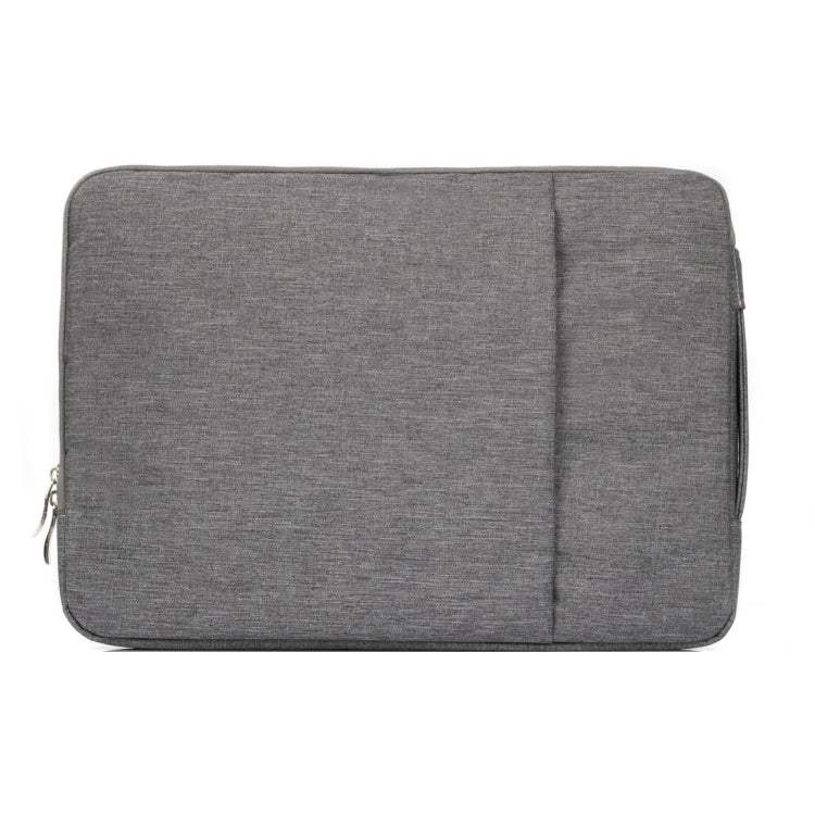 15.4 inch Universal Fashion Soft Laptop Denim Bags Portable Zipper Notebook Laptop Case Pouch for MacBook Air / Pro, Lenovo and other Laptops, Size: 39.2x28.5x2cm, 15.4 inch Purple, 15.4 inch Magenta, 15.4 inch Blue, 15.4 inch Grey, 15.4 inch Dark Blue...