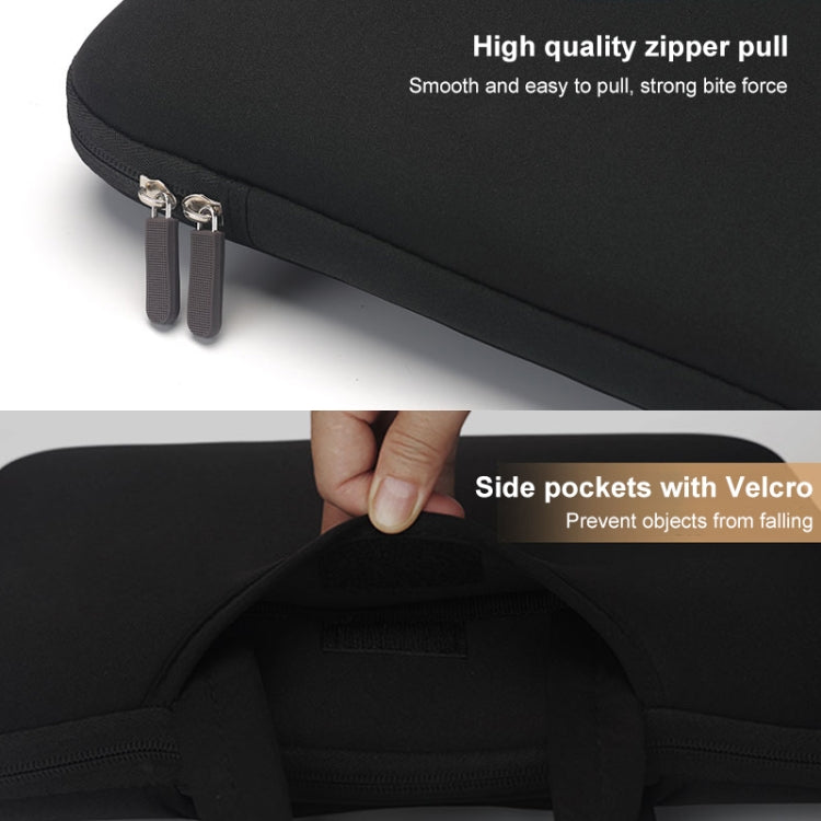 13.3 inch Portable Air Permeable Handheld Sleeve Bag for MacBook Air / Pro, Lenovo and other Laptops, Size: 34x25.5x2.5cm(Green)