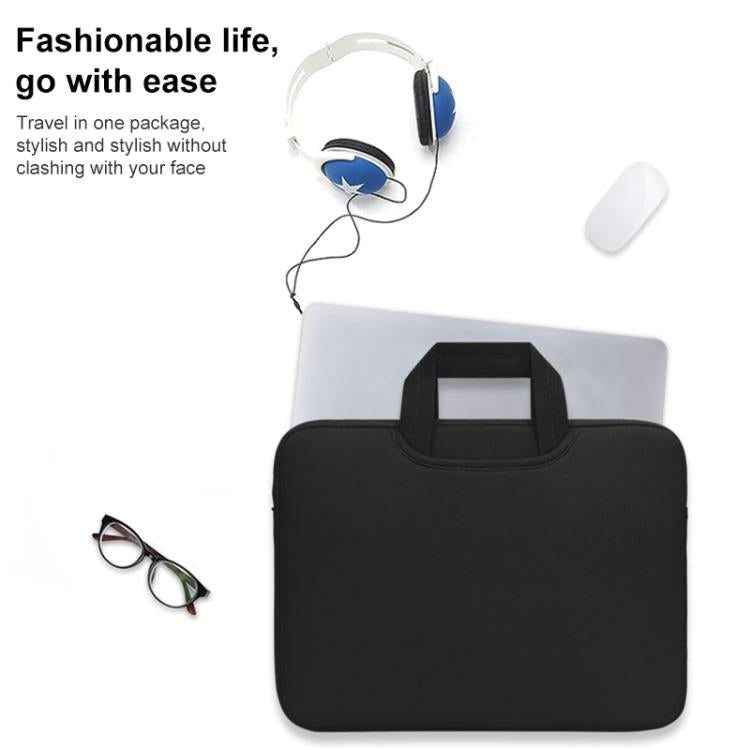 15.4 inch Portable Air Permeable Handheld Sleeve Bag for MacBook Air / Pro, Lenovo and other Laptops, Size: 38x27.5x3.5cm, 15.4 inch Magenta, 15.4 inch Blue, 15.4 inch Grey, 15.4 inch Green, 15.4 inch Pink, 15.4 inch Black