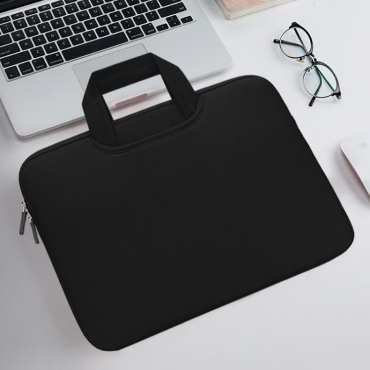 15.4 inch Portable Air Permeable Handheld Sleeve Bag for MacBook Air / Pro, Lenovo and other Laptops, Size: 38x27.5x3.5cm, 15.4 inch Magenta, 15.4 inch Blue, 15.4 inch Grey, 15.4 inch Green, 15.4 inch Pink, 15.4 inch Black