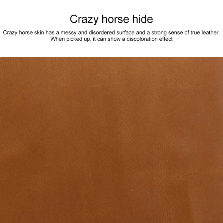Universal Genuine Leather Business Zipper Laptop Tablet Bag For 12 inch and Below, 12 inch
