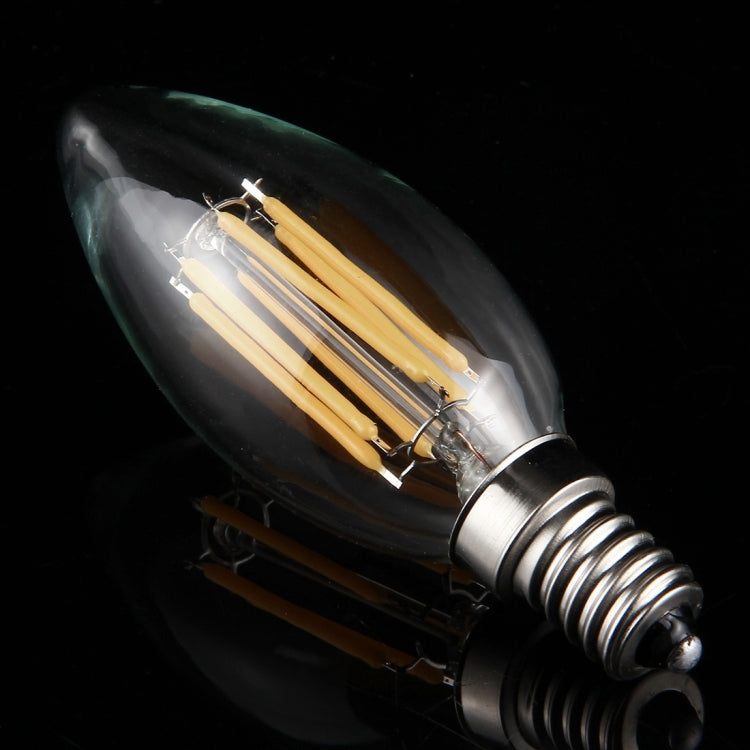 6 LEDs 450 LM Retro Energy Saving Light for Halls, AC 220V, Apiciform E14 6W 220V White Light, Apiciform E14 6W 220V Warm White