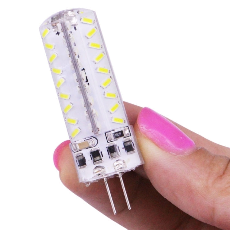 72 LED SMD 3014, Adjustable Brightness, AC 110V, G4 110V White Light, G4 110V Warm White