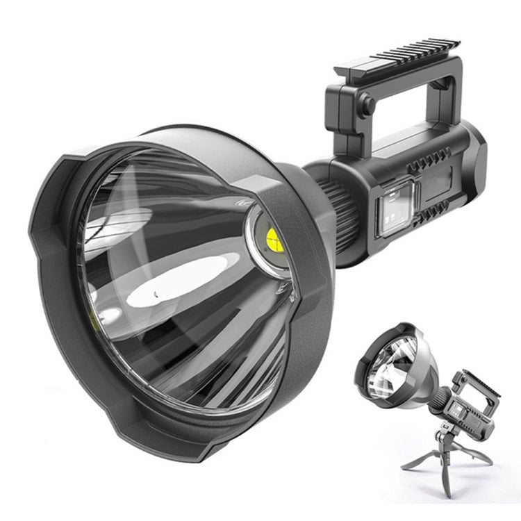 W590 P50 10W Rechargeable Strong LED Flashlight 4-Modes Outdoors Searchlight with Tripod, W590 P50