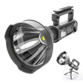 W590 P50 10W Rechargeable Strong LED Flashlight 4-Modes Outdoors Searchlight with Tripod, W590 P50