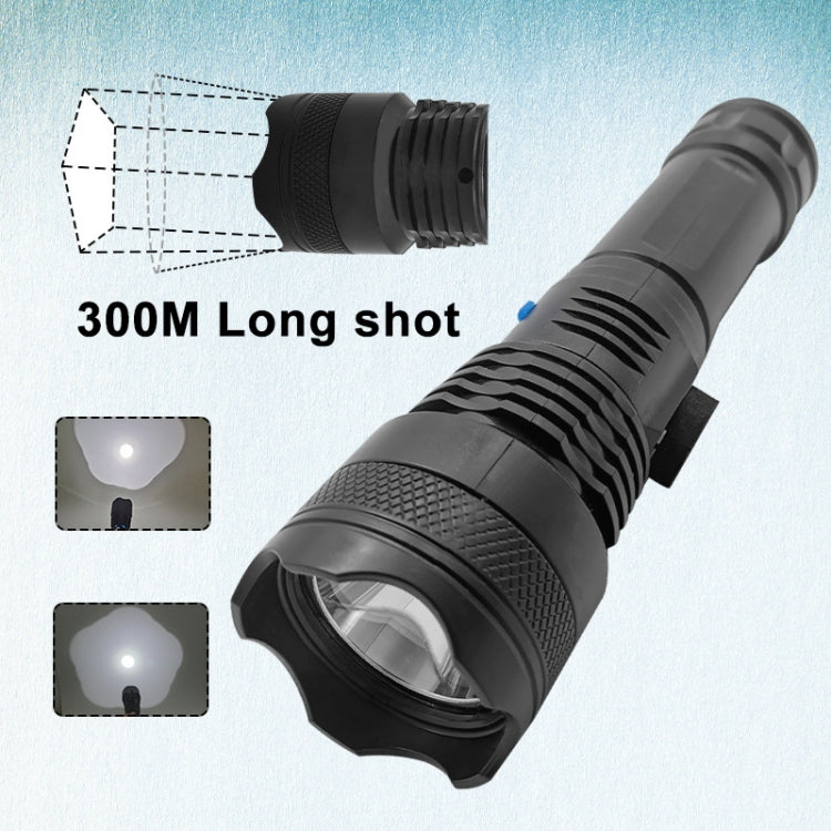 L-839 USB Rechargeable Spotlight Mini Portable XPE Glare LED Flashlight, L-839