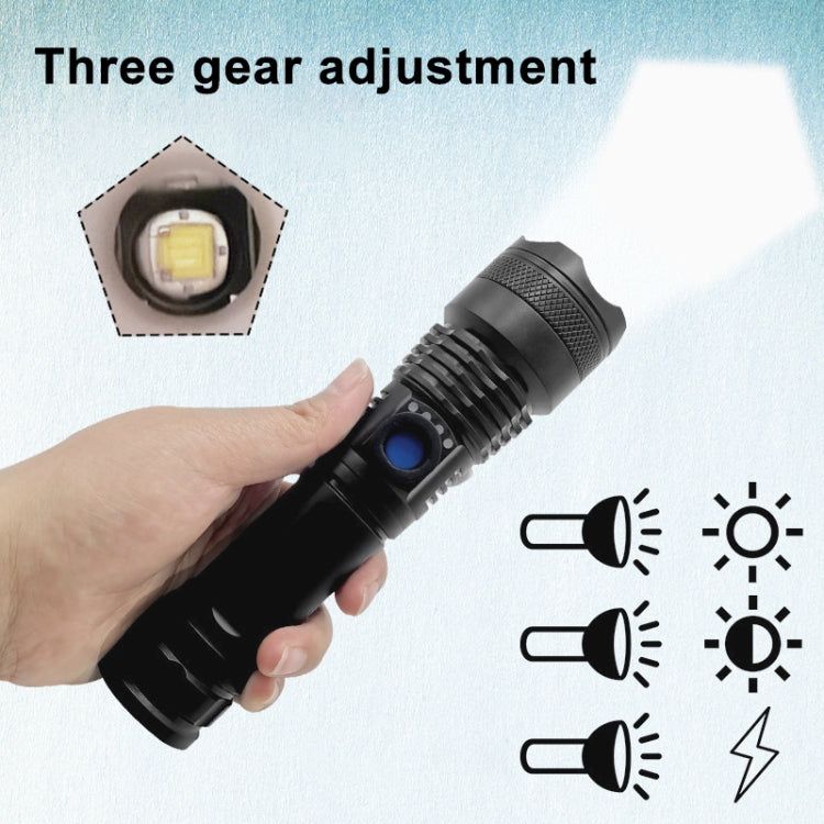 L-839 USB Rechargeable Spotlight Mini Portable XPE Glare LED Flashlight, L-839