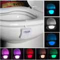 8 Colors Indoor Lighting Night Lights Motion Sensor LED Toilet Seat Cover Lightbowl Light Lamp, LED1660, LED1660US
