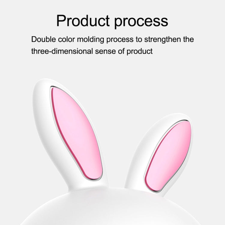 Creative Battery Powered LED Decoration Lamp Novelty Gift, Smile Pink Rabbit/Battery-Powered, Smile Blue Rabbit/Battery-Powered, Happy Pink Rabbit/Battery-Powered, Happy Blue Rabbit/Battery-Powered