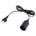 E27 Wire Cap Lamp Holder Chandelier Power Socket with 1.2m Extension Cable, Small UK Plug, EU Plug, 1.5m, AU Plug, 1.2m, US Plug, 1.5m, Small UK Plug, 1.2m, Big UK Plug, 1.5m