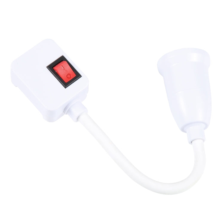 E27 Bulb Holder Flexible Extension Converter with Switch, US Plug, AU Plug, UK Plug, US Plug