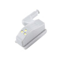 0.3W Universal Inner Hinge LED Sensor lamp Cupboard 3 LEDs Night light Auto ON/OFF Bulb, 1 PCS White Light, 1 PCS Warm White