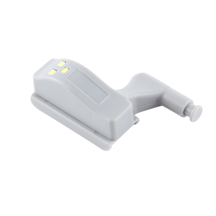 10 PCS 0.3W Universal Inner Hinge LED Sensor lamp Cupboard 3 LEDs Night light Auto ON/OFF Bulb, 10 PCS White Light, 10 PCS Warm White
