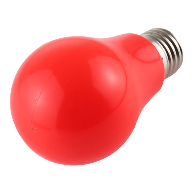 7W E27 2835 8LEDs Flicker Free LED Energy Saving Bulb, Light Color: Red Light, AC 85-265V, 7W