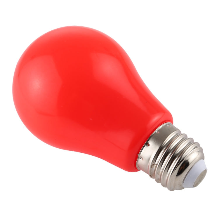 7W E27 2835 8LEDs Flicker Free LED Energy Saving Bulb, Light Color: Red Light, AC 85-265V, 7W
