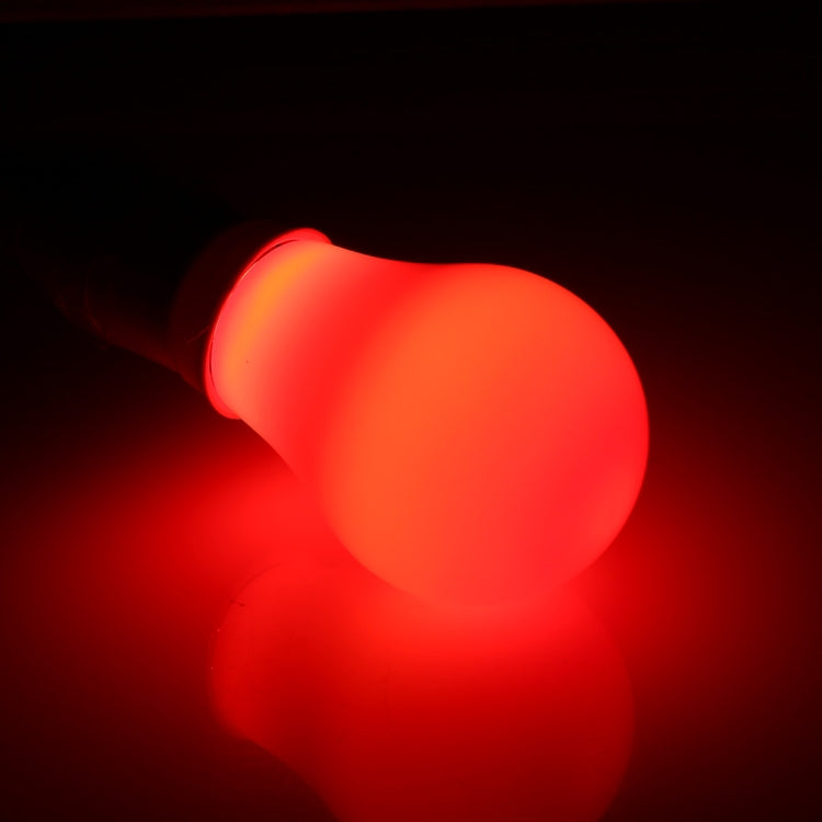 7W E27 2835 8LEDs Flicker Free LED Energy Saving Bulb, Light Color: Red Light, AC 85-265V, 7W