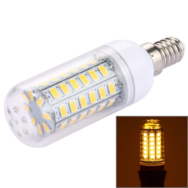 56 LEDs SMD 5730 Bulb, AC 220V, 5W 220V White Light, 5W 220V Warm White