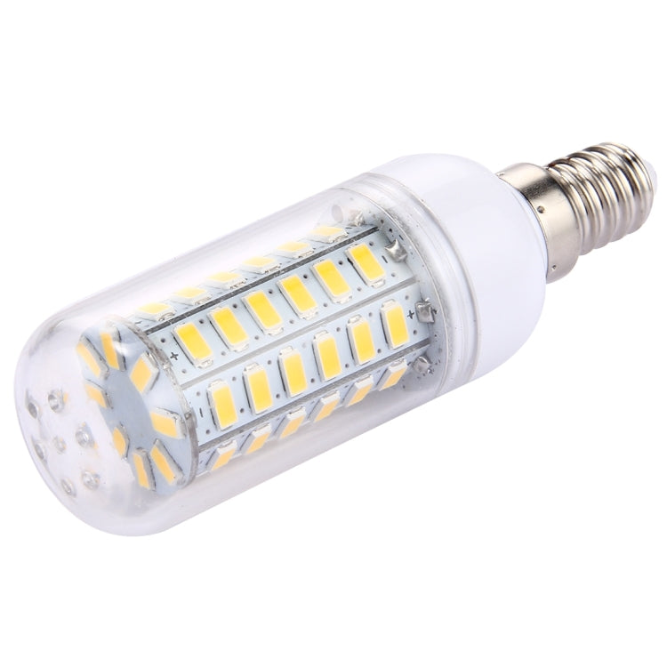 56 LEDs SMD 5730 Bulb, AC 220V, 5W 220V White Light, 5W 220V Warm White
