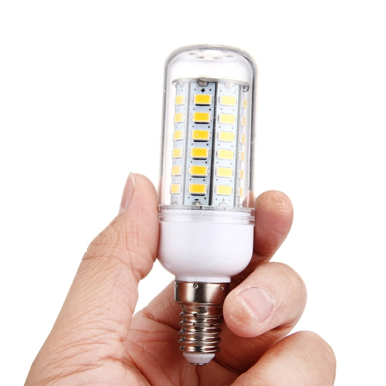 56 LEDs SMD 5730 Bulb, AC 220V, 5W 220V White Light, 5W 220V Warm White