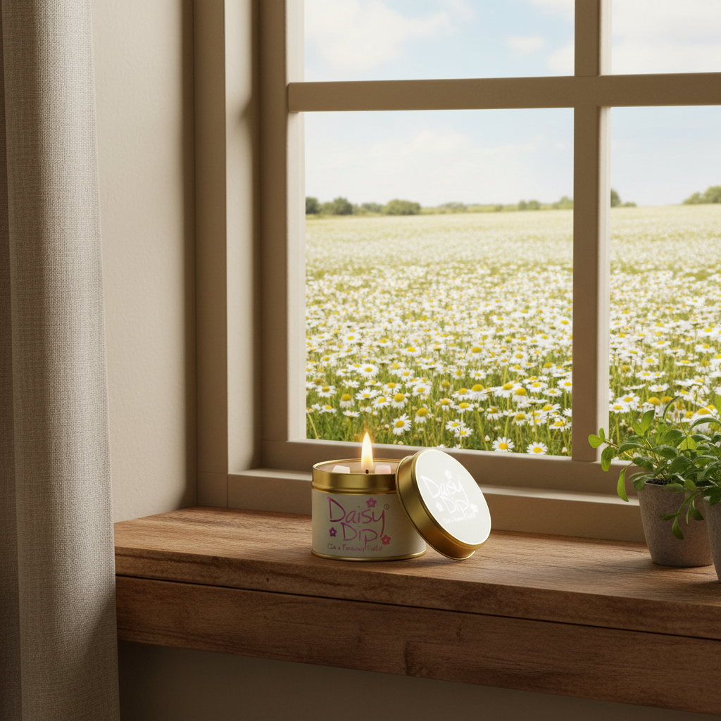 Daisy Dip Scented Candle