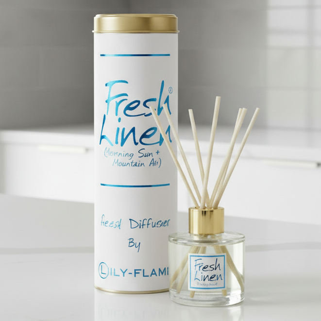 Fresh Linen Reed Diffuser 100ml