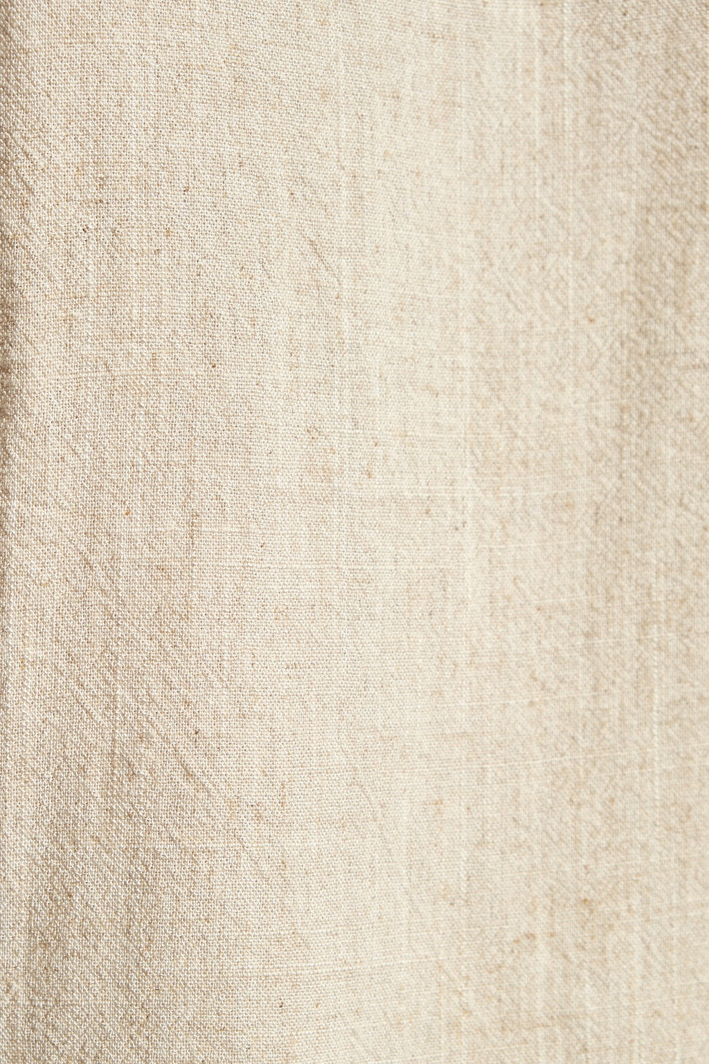 Lloyd Linen Mix Button Side Midi Skirt - Natural