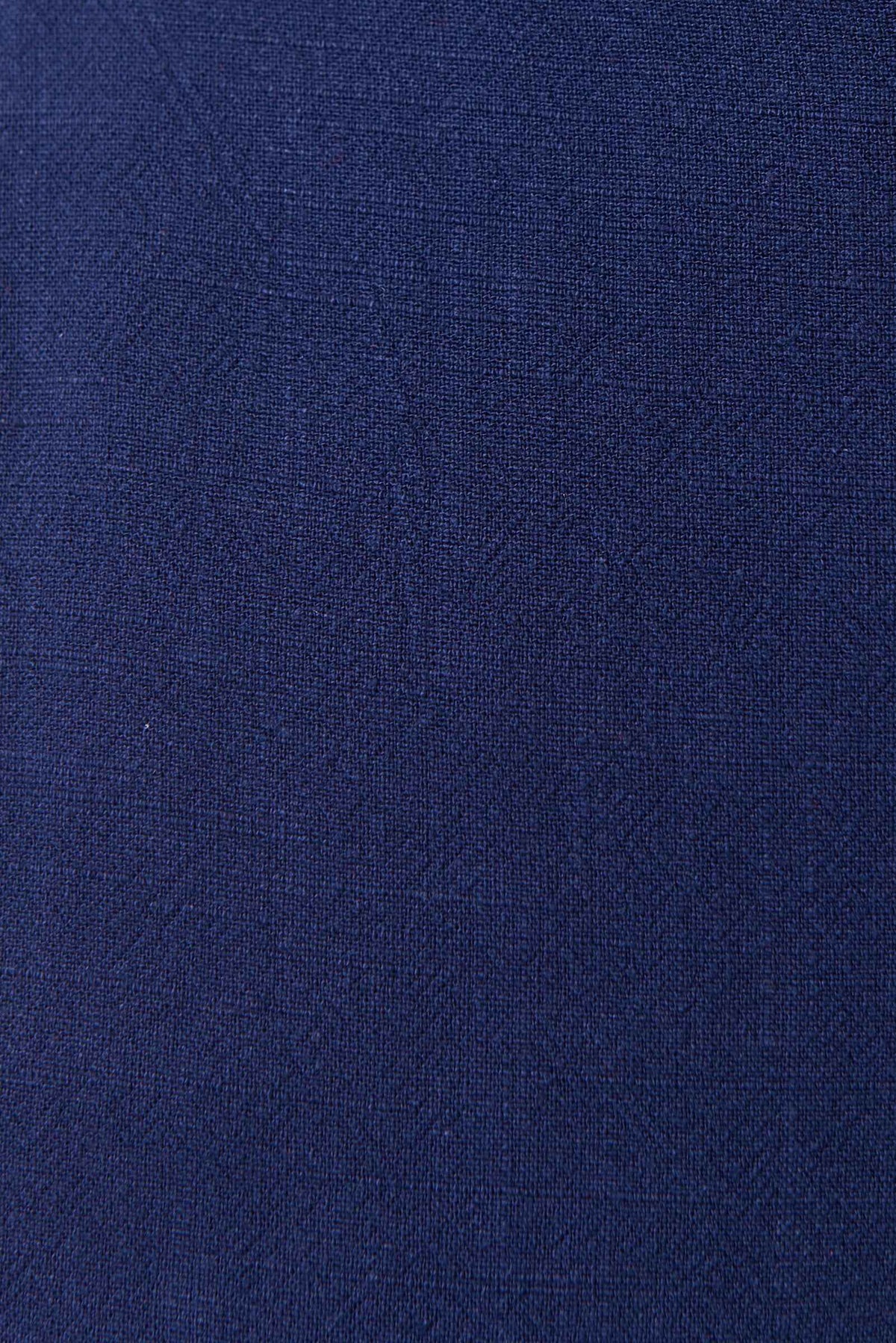 Clover Linen Mix Midi Sundress Navy
