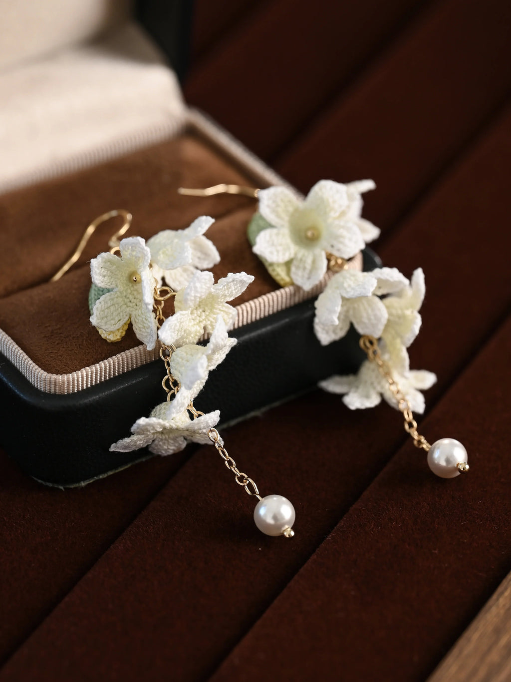 Yulan Micro-Crochet Earrings